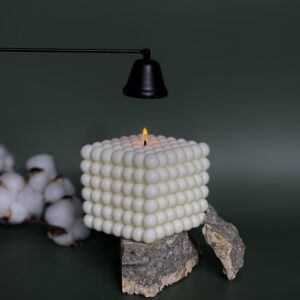 Bubble Big Cube Candles | 100% Natural Soy Wax | Handmade