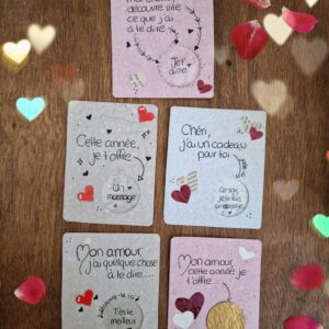 🩷 Cartes à gratter spéciales St-Valentin